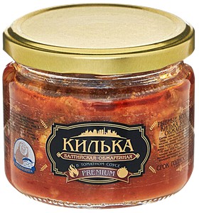 Килька "Русские берега" обж. в т/с ст/б 250г