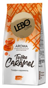 Кофе Лебо Карамель арабика нат.жар.молотый 150г