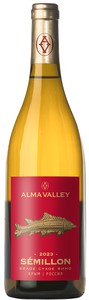 Вино белое сухое СЕМИЛЬОН ALMA VALLEY 0,75л 14% (Россия)