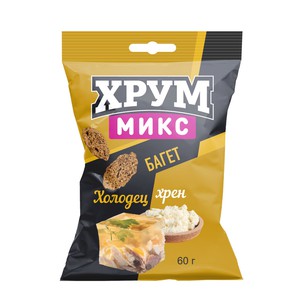 Сухарики ХрумМикс «Холодец с хреном» 60г