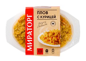 Плов Мираторг с курицей 260г