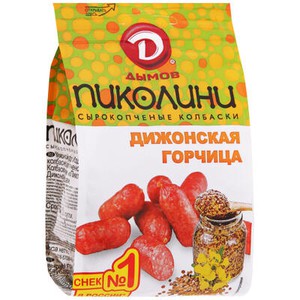 Колбаски Пиколини Дижонская Горчица с/к 50г