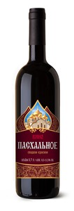 Вино ПАСХАЛЬНОЕ кр.сл.10-12% 0,7л