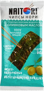 Чипсы Нори Naitori классика (соль, оливка, кунжут, матча) 3г