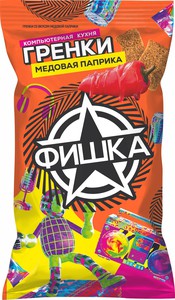 Гренки "Фишка" Медовая паприка 120г
