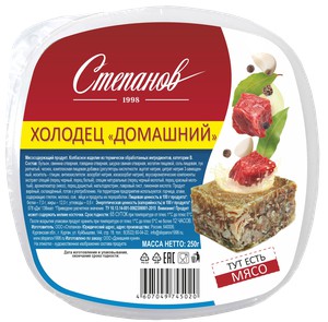 Холодец Домашний свинина и говядина 250г
