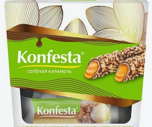 Конфеты коробка КОНФЕСТА с солён карам 130г