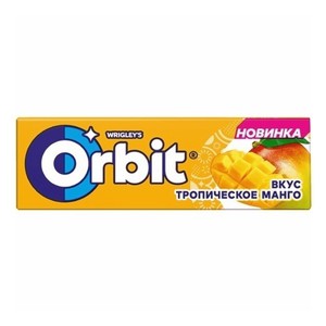 Жевательная резинка Орбит Тропическое Манго 13,6г