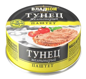 Паштет из тунца Владкон 100г ключ