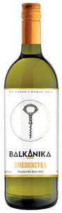 Вино Балканика Смедеревка бел.п/сл.10-10,5% 1л