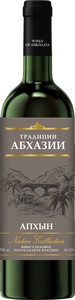 Вино АПХЫН Традиции Абхазии кр.п/сл.10-12% 0,75л