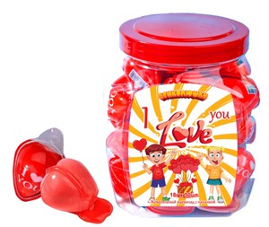 Жевательный мармелад с начинкой "I LOVE you" 18 гр