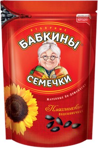 Семечки Бабкины жареные 300г