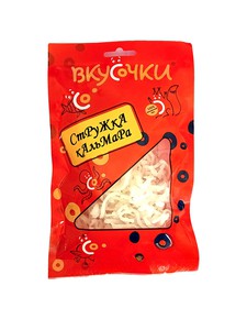 Кальмар "Вкусочки" солено-сушеный стружка 60г
