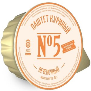 Паштет "Медовый дом" печеночный из курицы 95г