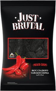 Чипсы Just Brutal со вкусом сладкого тайского перца 85г