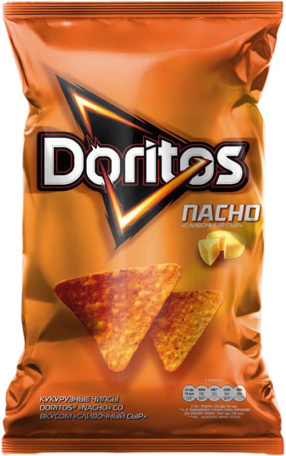 Чипсы кукурузные Доритос Сливочный Сыр 100г купить и получить в любом ...