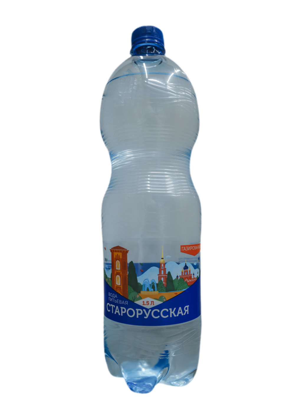 Вода питьевая Старорусская газ. ПЭТ 1,5л