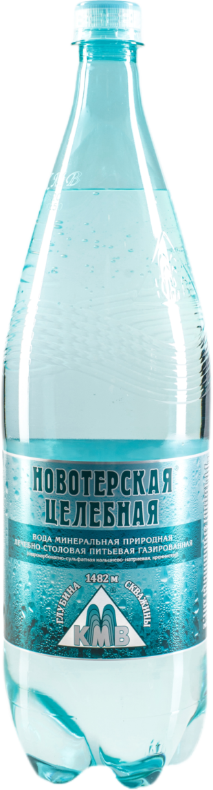 Вода минеральная Новотерская газ. ПЭТ 1,5л