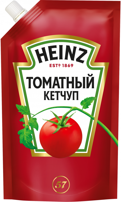 Кетчуп Хайнц томатный 320/350г