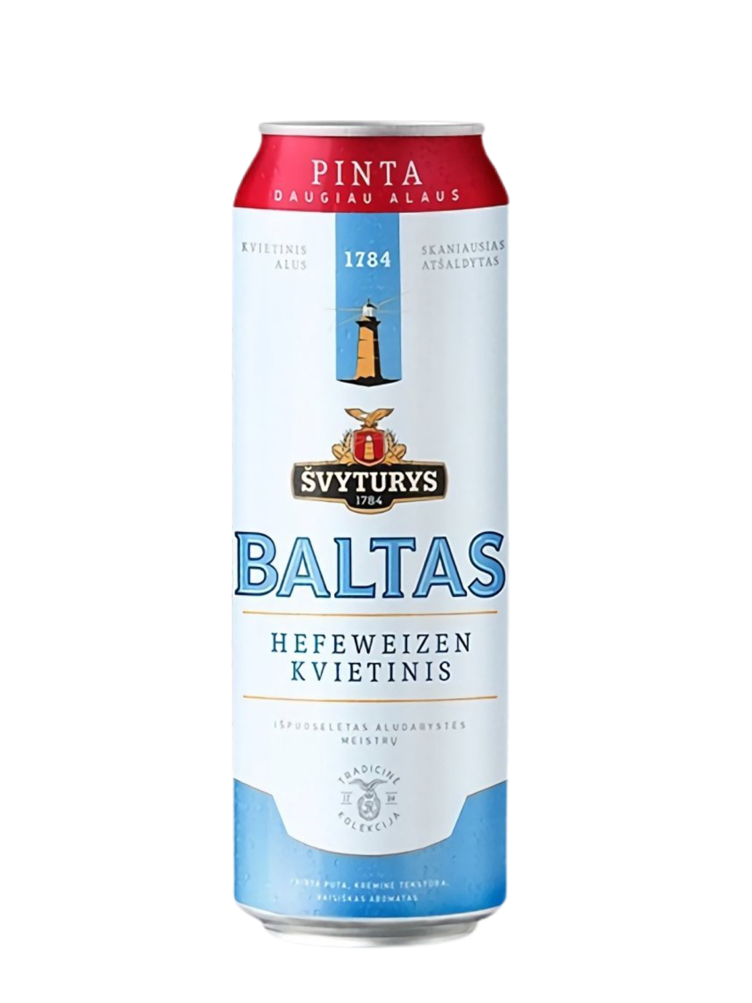 Пиво Швитурис Балтас нефильтр. 5% ж/б 0,568л