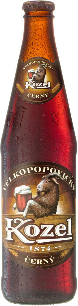 Пивной напиток Велкопоповицкий Козел тем. пастер. 3,7% ст. 0,45