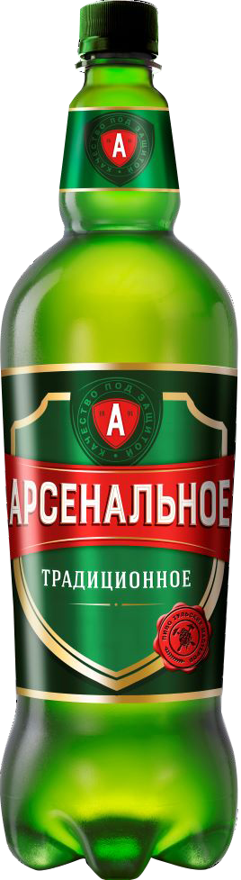 Пиво Арсенальное Традиционное св. 4,7% ПЭТ 1,25л купить и получить в ...