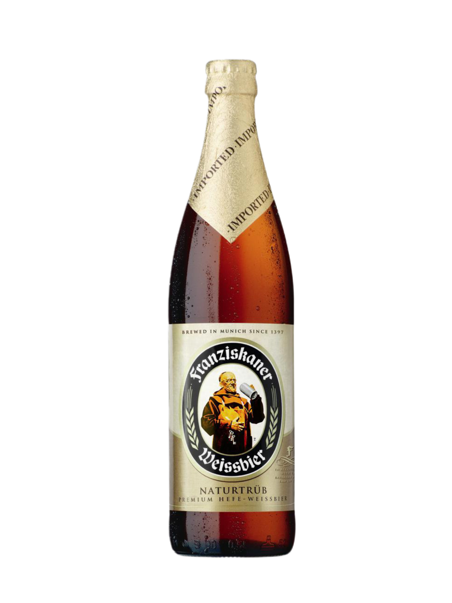 Пиво Францисканер Хефе Вайсбир св. н/фильтр. 5% ст. 0,5л