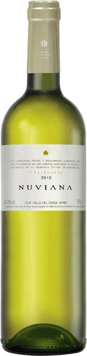 Вино Нувиана Шардоне бел. сух. 12% 0,75л
