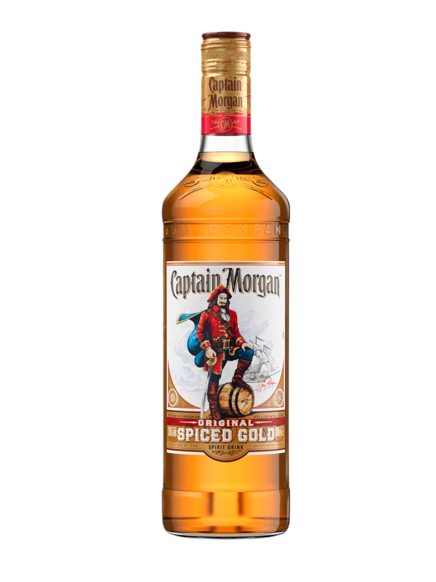 Напиток на основе рома Капитан Морган Пряный Золотой 35% 0,7л (Соединенное Королевство)