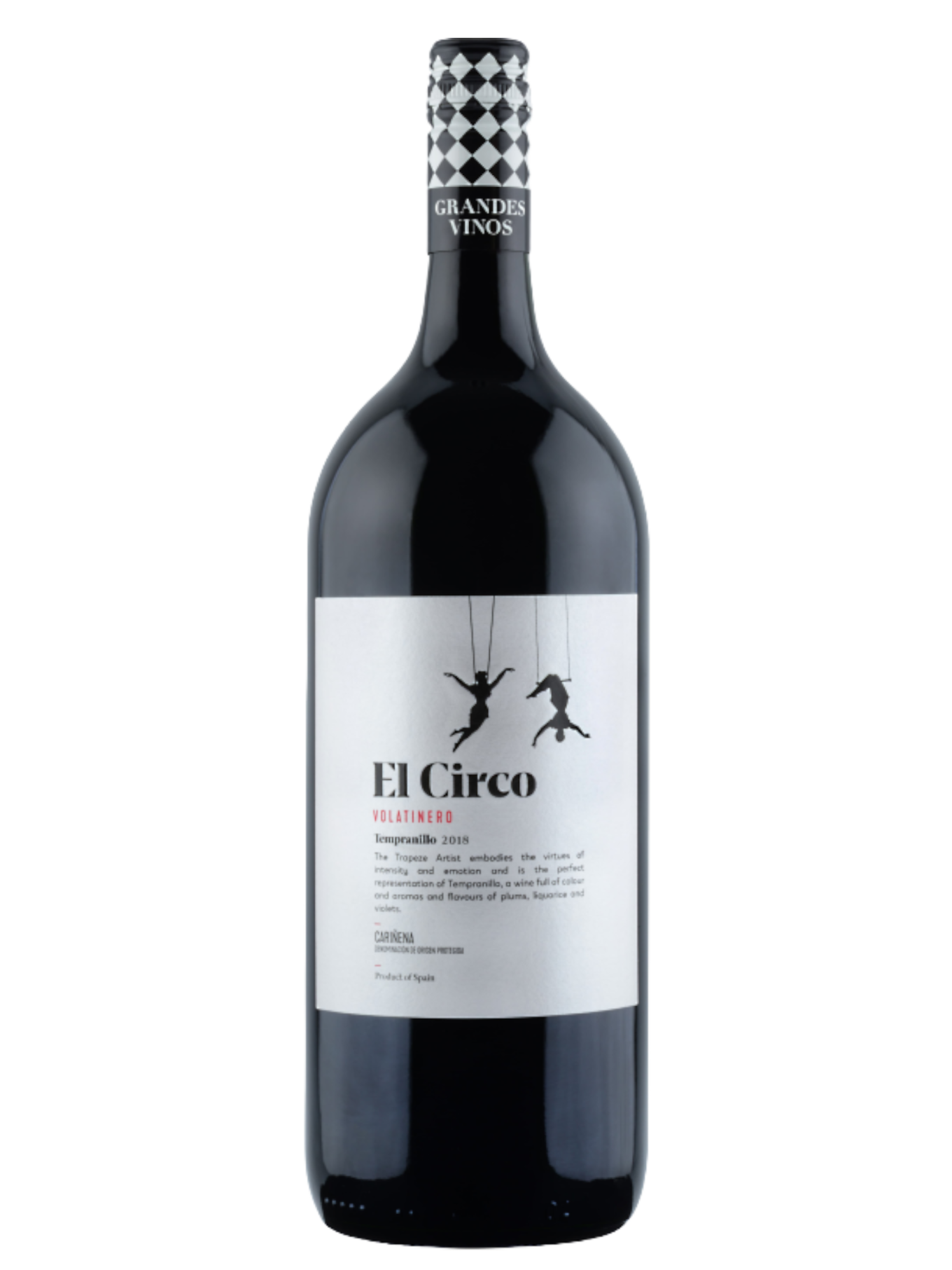 Вино Эль Цирко Темпранильо кр. сух. 13,5% 1,5л