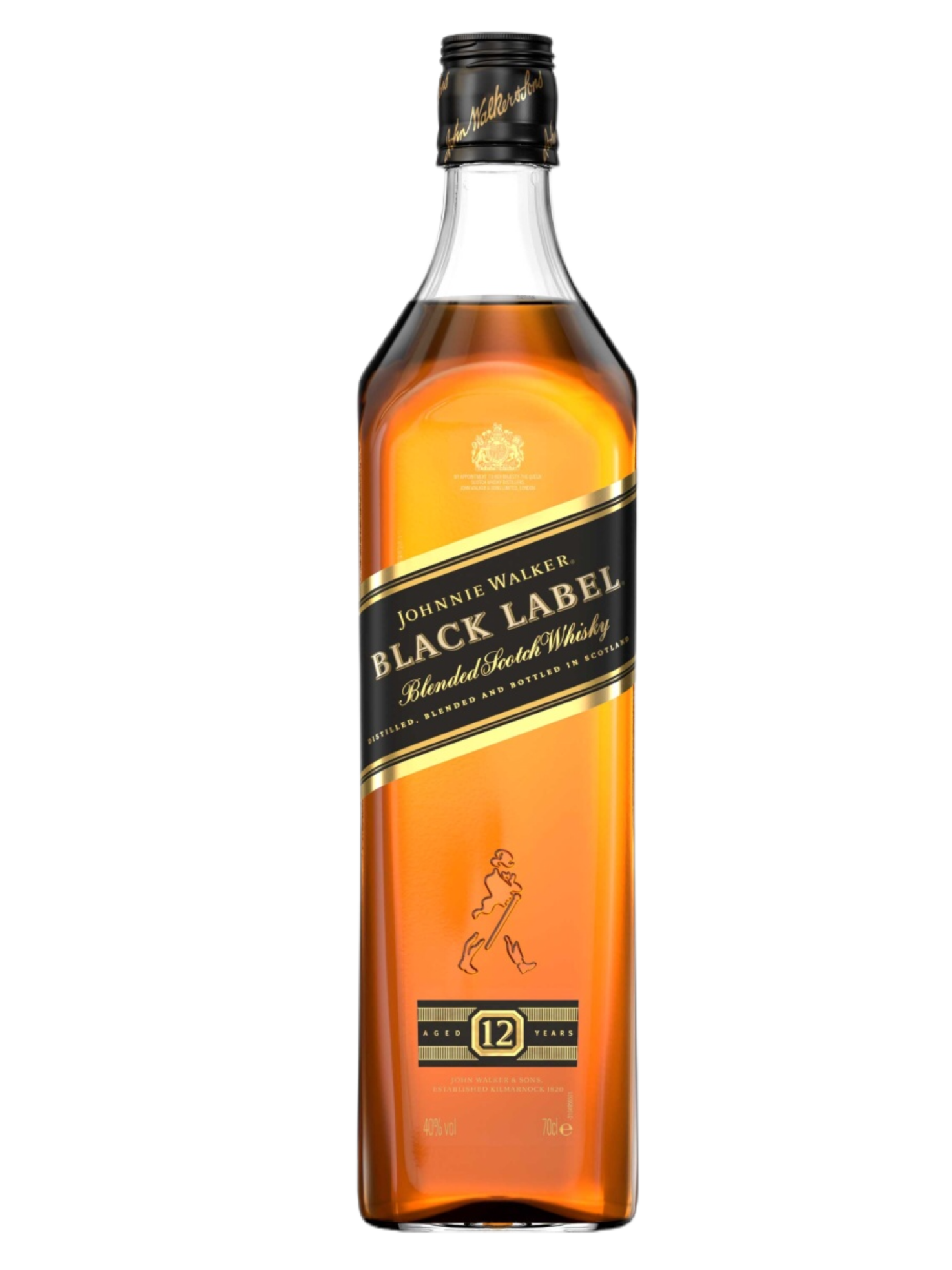 Виски Джонни Уокер Блэк Лейбл купажир. 40% 0,7л (Шотландия)