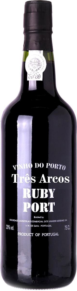 Вино ликерное Трес Аркуш Порто Руби кр.сл. 19,5% 0,75л