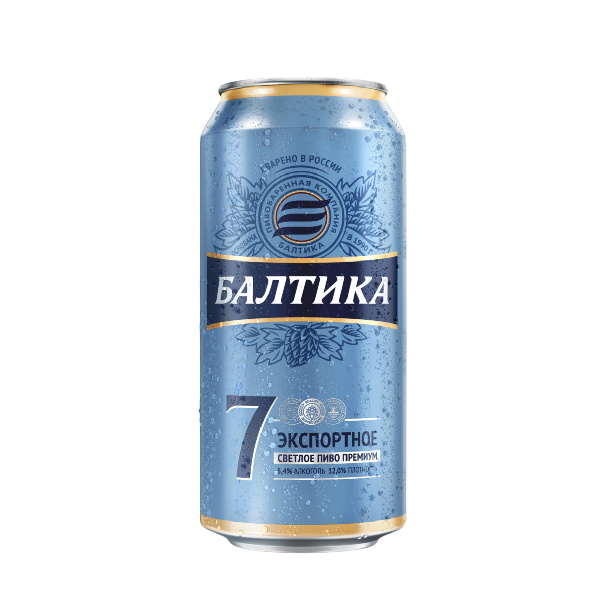 Пиво Балтика №7 св. 5,4% ж/б 0,9л
