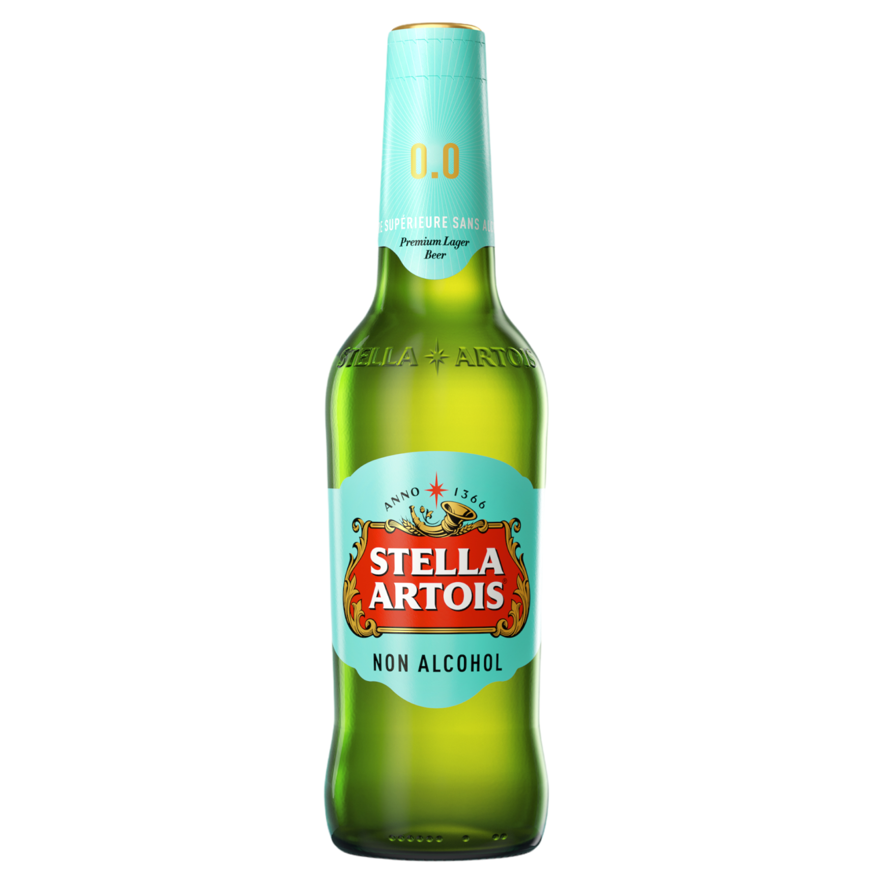 Пиво Стелла Артуа безалк. св. 0,5% ст. 0,44л