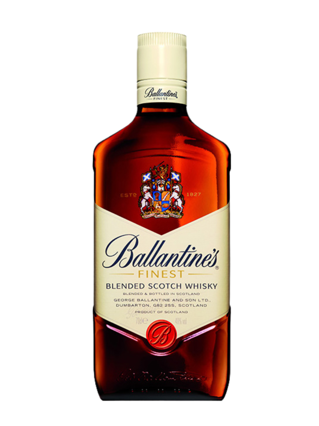 Виски Баллантайнс Файнест 3 года купажир. 40% 0,7л (Шотландия)