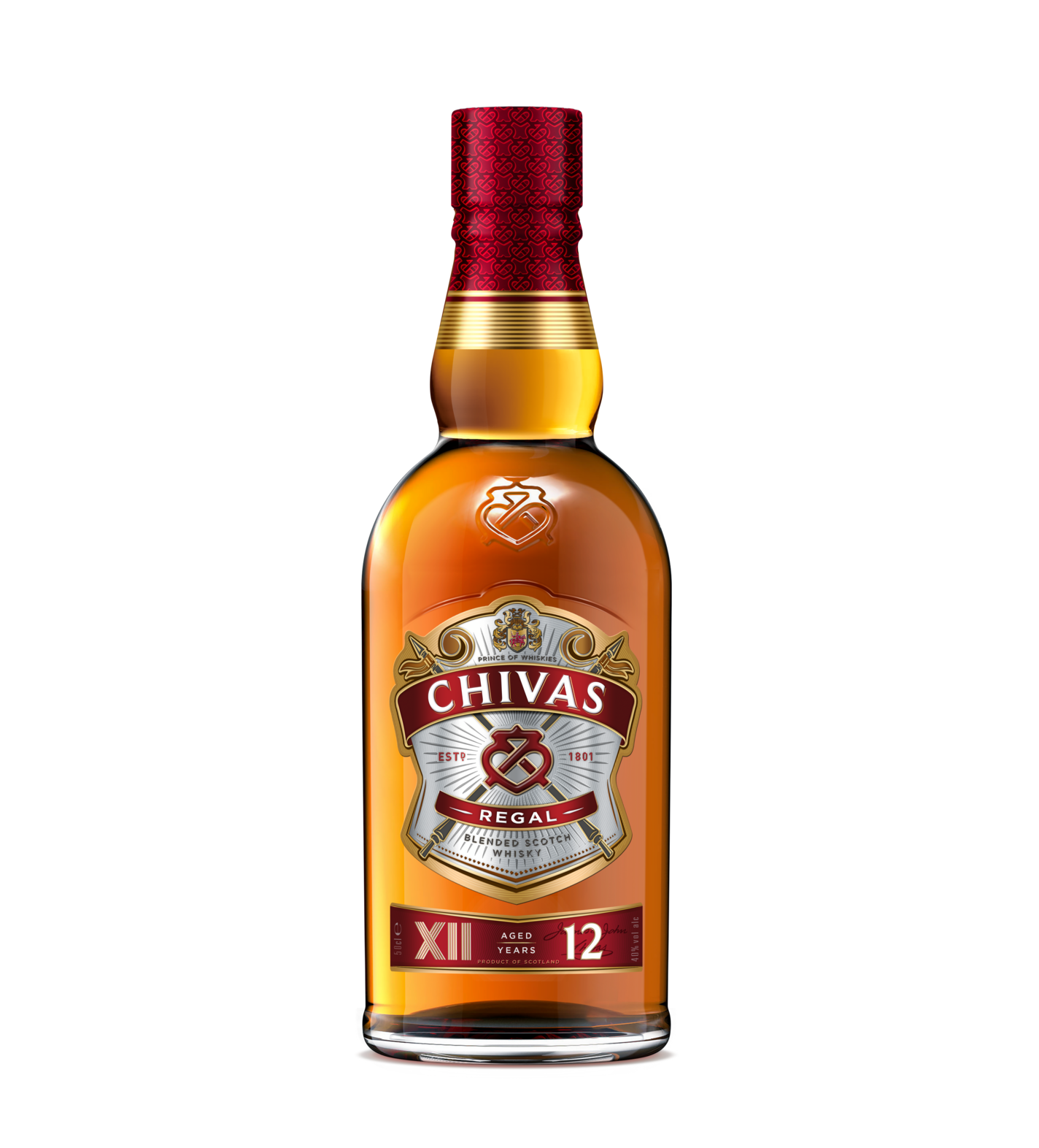 Виски Чивас Ригал 12 лет купажир. 40% 0,7л (Шотландия)