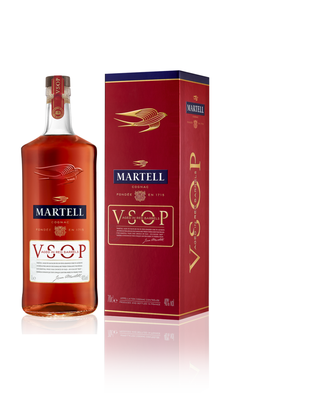 Коньяк Мартель VSOP 40% 0,7л в п/у (Франция) купить и получить в любом  магазине Градусы