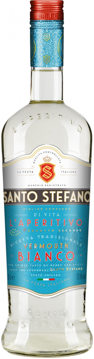 Напиток особый плодовый Санто Стефано вермут бьянко слад. 13,5% 1л (Россия)