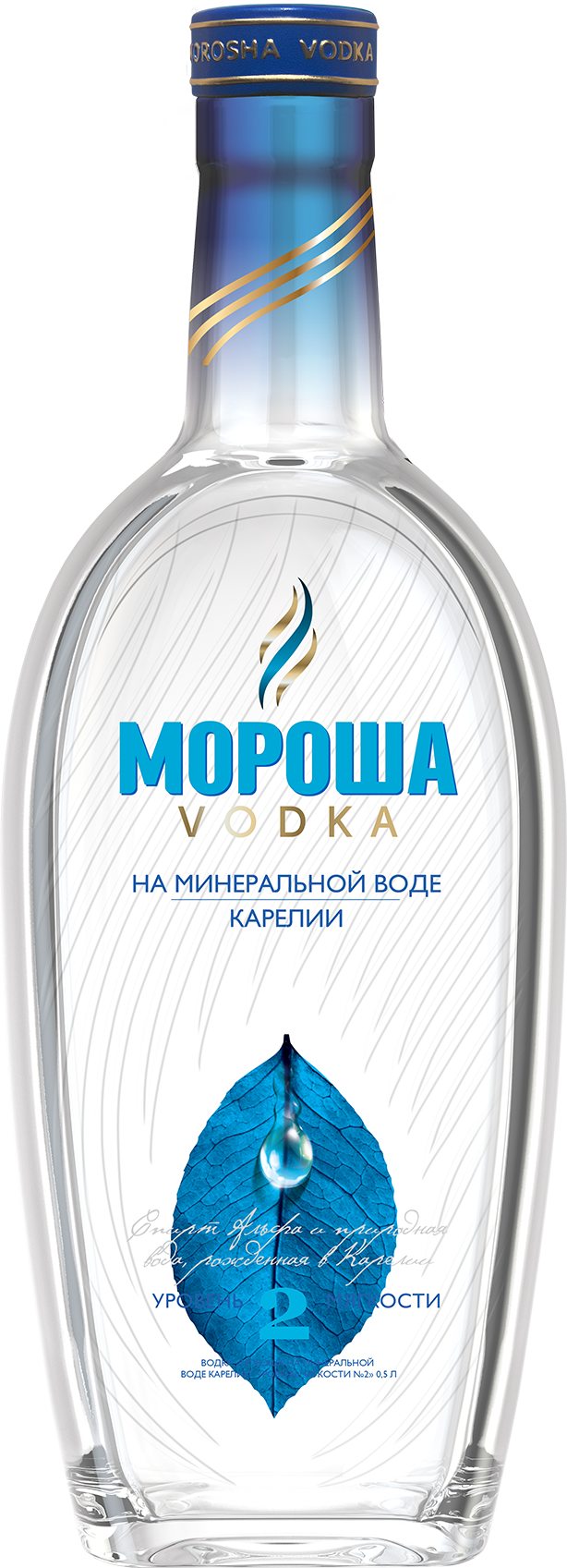 Водка Мороша Уровень мягкости №2 40% 0,5л (Россия) купить и получить в ...