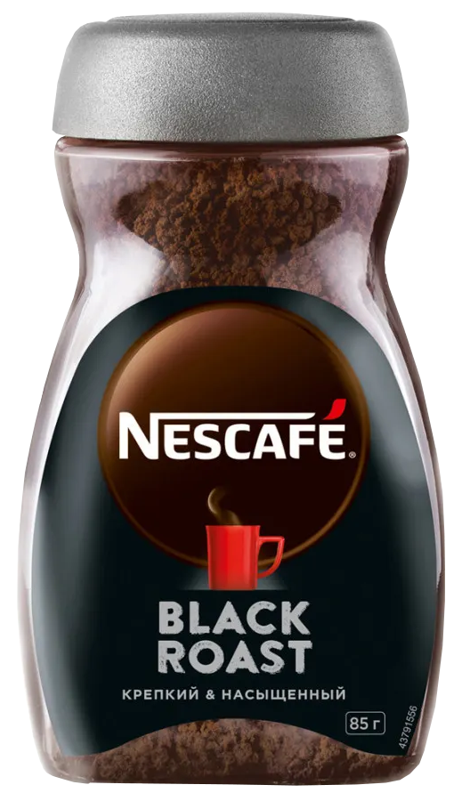 Кофе Нескафе Классик Темная обжарка 85г