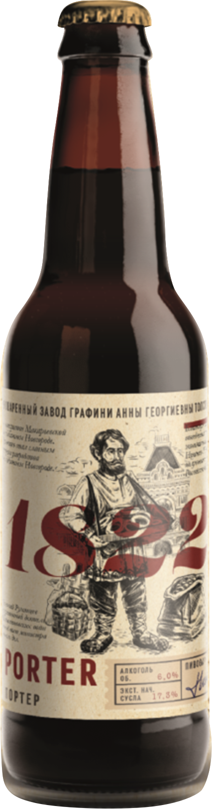 Пиво Портер темное. 6% ст. 0,33л купить и получить в любом магазине Градусы
