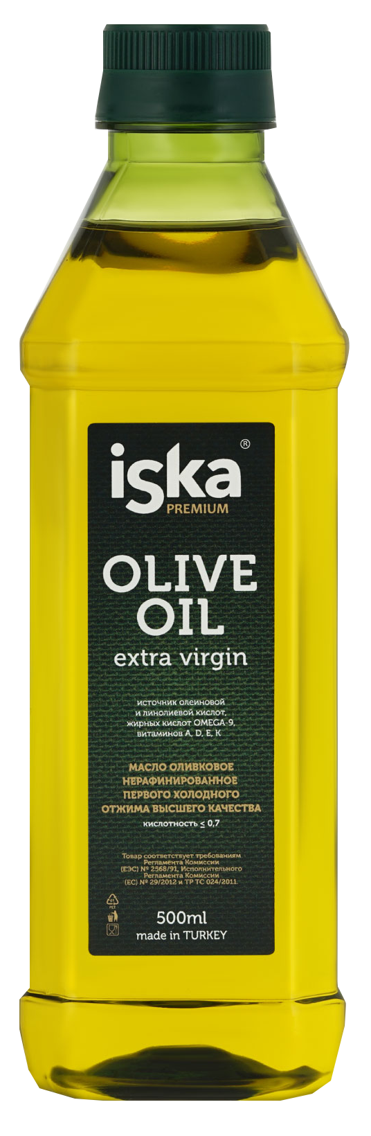 Масло оливковое Иска Extra Virgin 500мл
