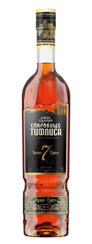 Коньяк Сокровище Тифлиса 7 лет п/у 40% 0,5л (Грузия) купить и получить ...