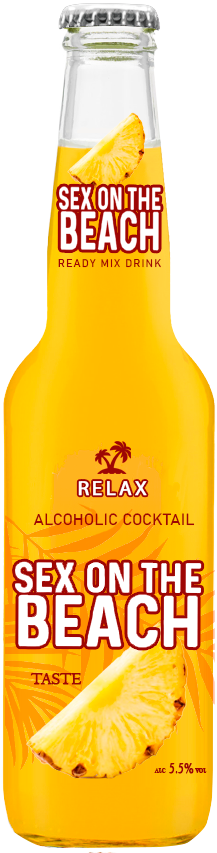 Напиток слабоалк. Релакс Секс на пляже газ. 5,5% ст. 0,33л