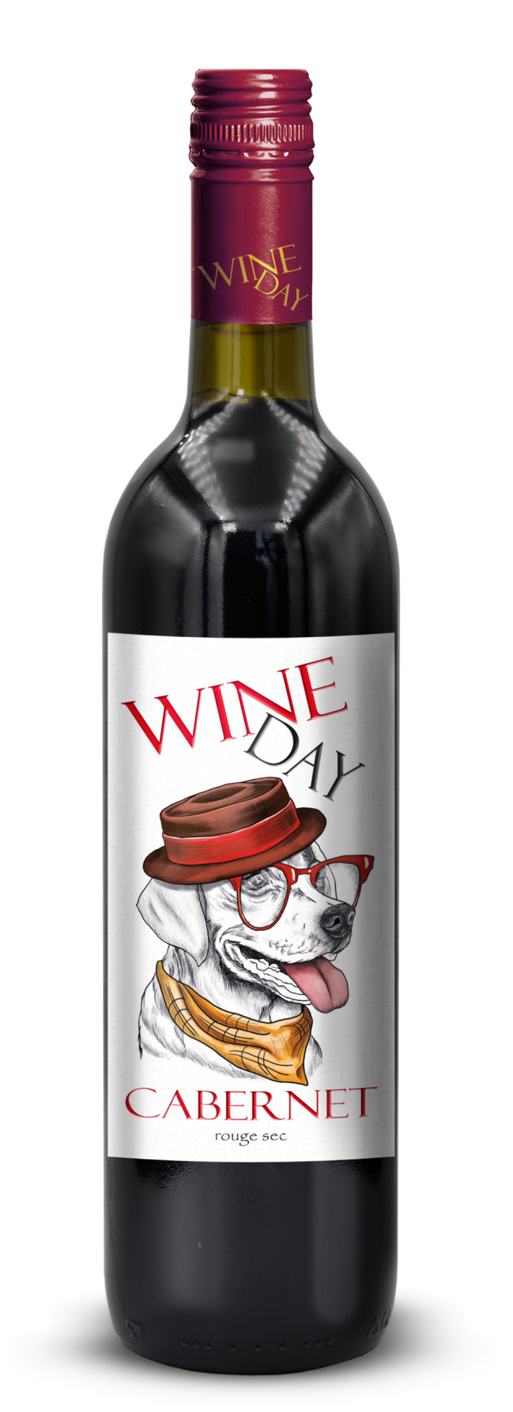 Вино Wineday Каберне кр. Сух. 12% 0,75л