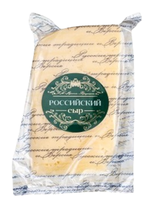 Сыр полутвердый Российский 50% 150г