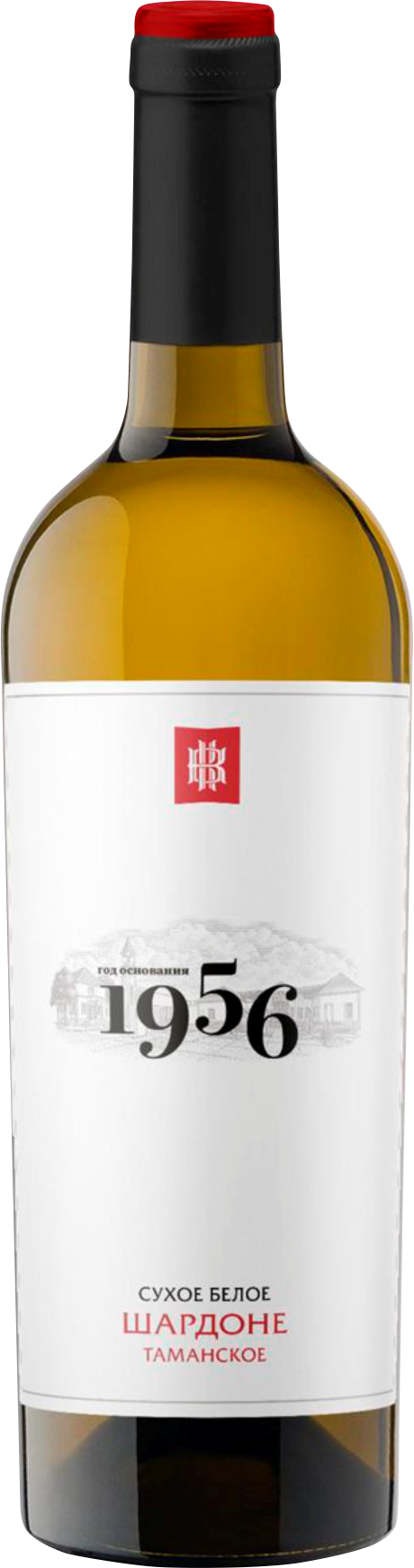 Вино1956 Шардоне Таманское бел.сух.12% 0,75л