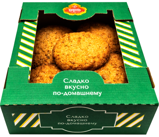 Печенье Европейское с семенами подсолнечника 500г купить и получить в ...