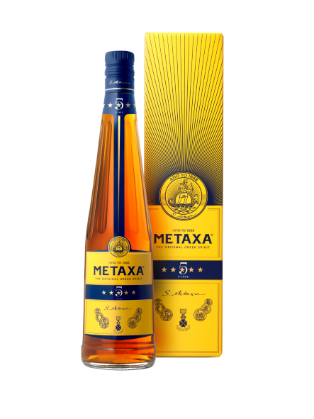 Метакса 5* напиток спиртной 38% 0,7л п/у (Греция) ин-аут